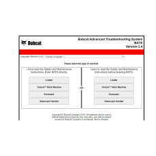 BOBCAT BATS ADVANCED TROUBLESHOOTING SYSTEM V2.4 [2021.11]