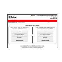 BOBCAT BATS ADVANCED TROUBLESHOOTING SYSTEM V2.4 [2022.01]
