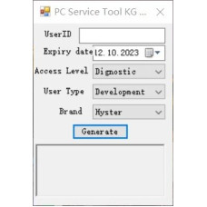 HYSTER AND YALE PC SERVICE TOOL KG
