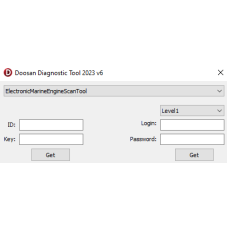DOOSAN DIAGNOSTIC TOOL V6 KG 2023